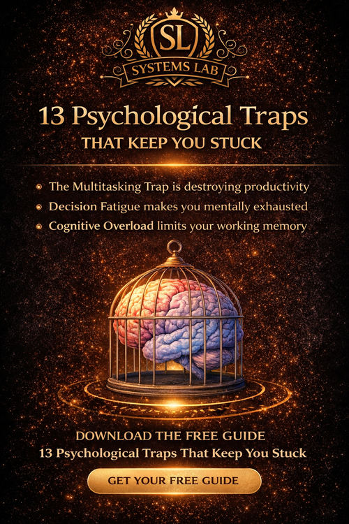 13 Psychological Traps That Keep You Stuck