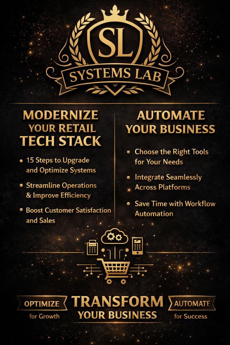 Automate Your Business:  15 Steps to Modernize & Retail SMB Toolstack for 2026