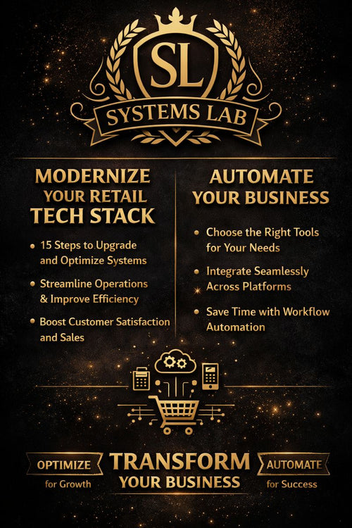 Automate Your Business:  15 Steps to Modernize & Retail SMB Toolstack for 2026